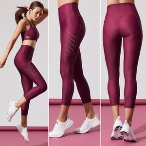 Beach Riot Laura Legging in Maroon